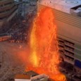 Preceded by Dante's Peak, Volcano was "the other" volcano movie of 1997. It is by far the dumbest of the two. It is also, by far, the most entertaining. Volcano serves up loads of quite good looking lava porn at a brisk pace, turning downtown L.A. into a flaming hell.